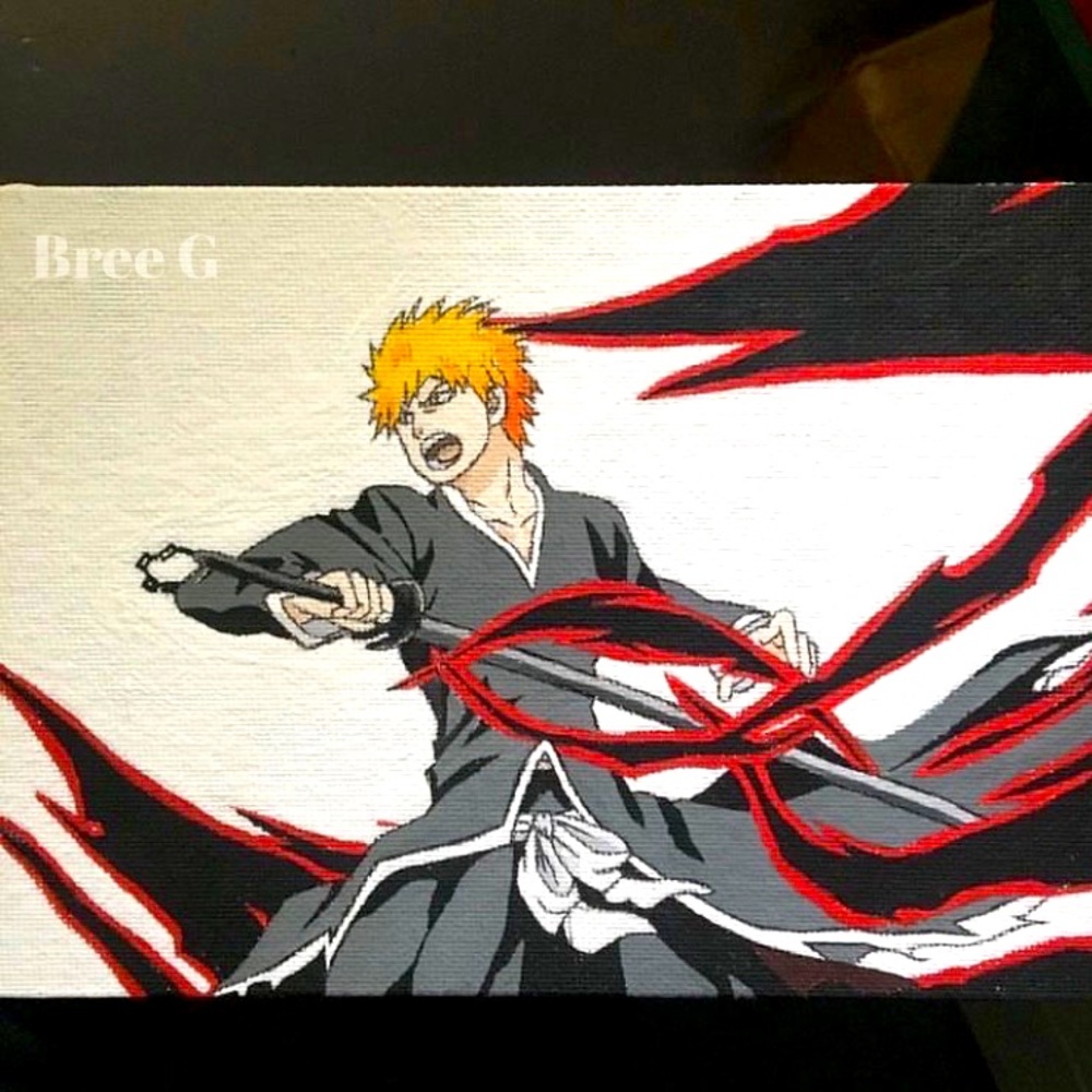 NEW ORIGINAL ICHIGO BLEACH ANIME ART PRINT